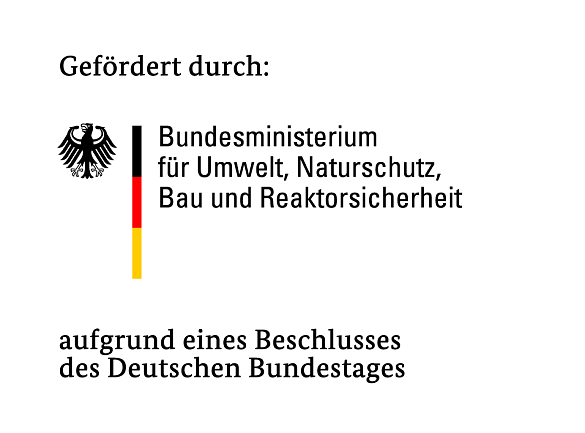 Logo des Bundesministeriums für Umwelt, Naturschutz, Bau und Reaktorsicherheit